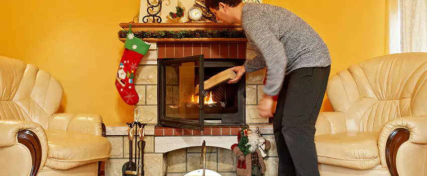 Gas to Wood-Burning Fireplace Conversion Services in Seagoville, Texas