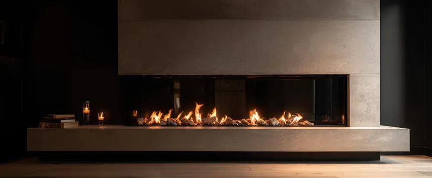 Gas Fireplace Ember Bed Design Services in Seagoville, Texas