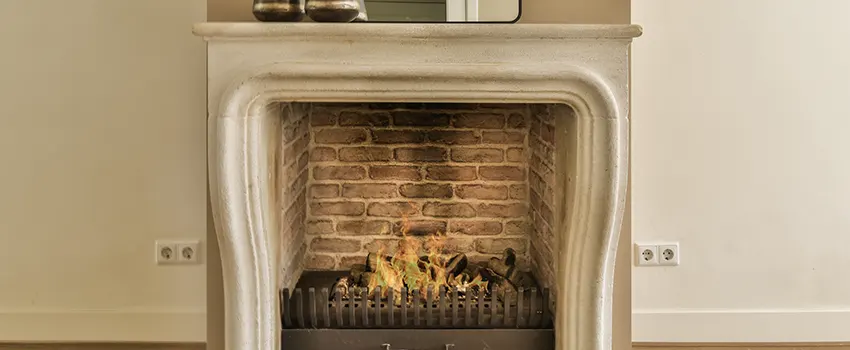 Vintage-style Fireplace Redesign in Seagoville, Texas