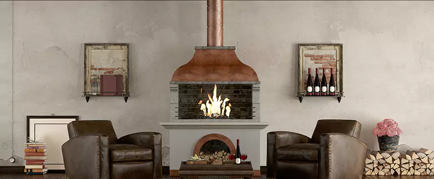 Thelin Hearth Products Providence Pellet Insert Fireplace Installation in Seagoville, TX