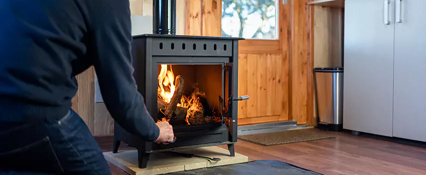 Open Hearth Wood Fireplace Installation in Seagoville, TX